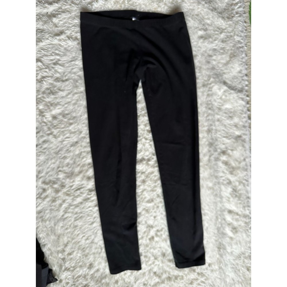 Tparty black full length leggings SMALL and MEDIUM